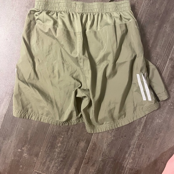 OD Green Adidas Atheltic Shorts - Picture 2 of 3